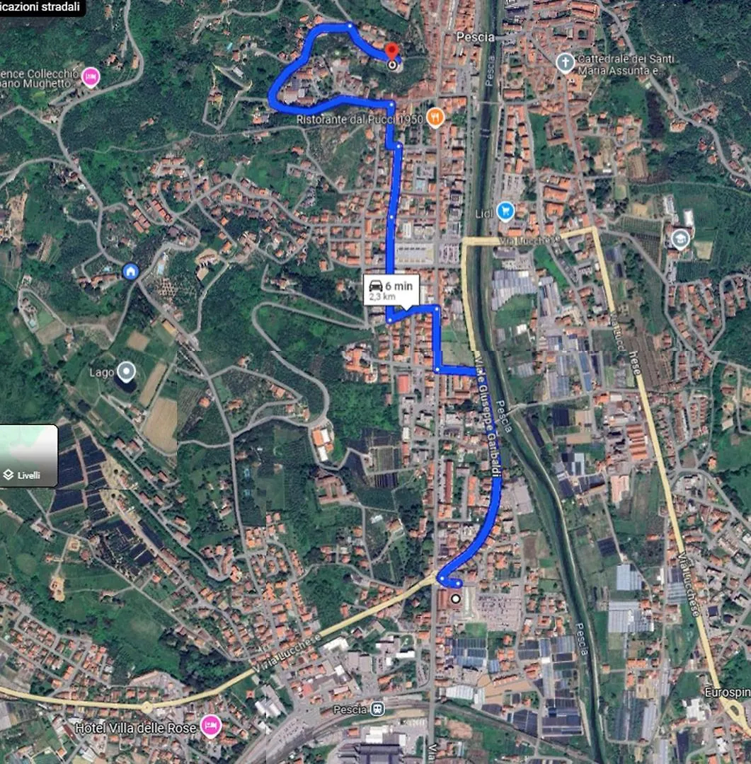 Elegant Villa Near Lucca Pescia